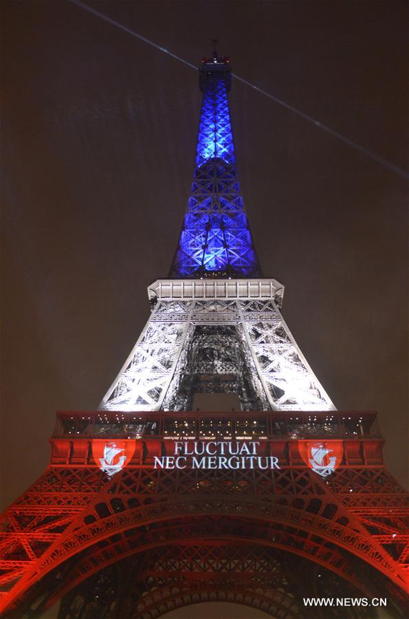 FRANCE-PARIS-EIFFEL TOWER-TRIBUTE