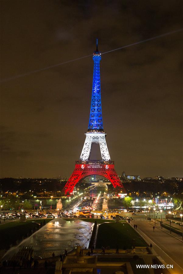 FRANCE-PARIS-EIFFEL TOWER-TRIBUTE