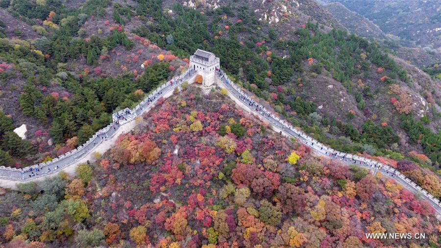 Chine : Grande Muraille à Badaling