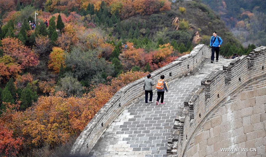Chine : Grande Muraille à Badaling
