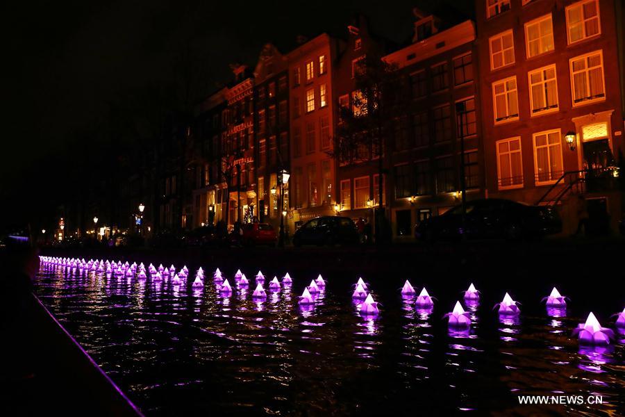 Festival des lumières d'Amsterdam