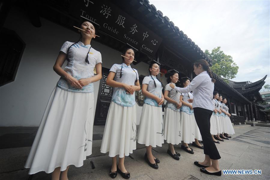 Chine : formation de guides touristiques à Yangzhou