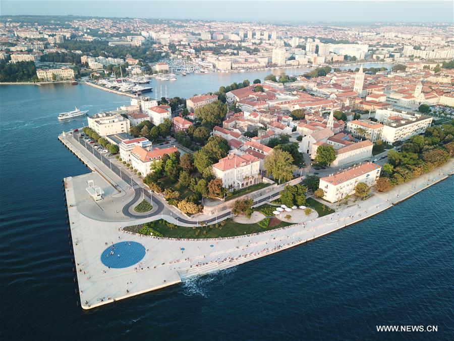 Croatie : paysage de la ville de Zadar