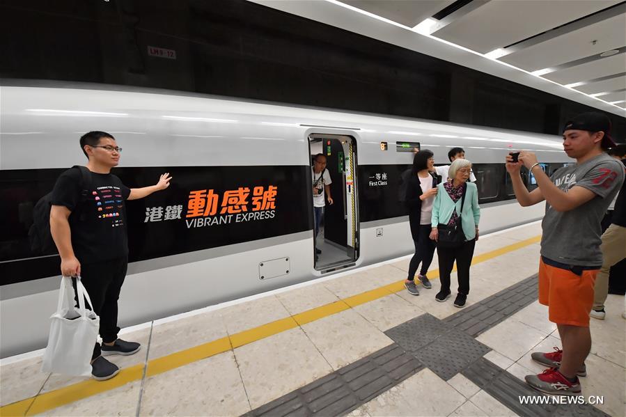 Chine : ouverture de la ligne ferroviaire à grande vitesse de Hong Kong