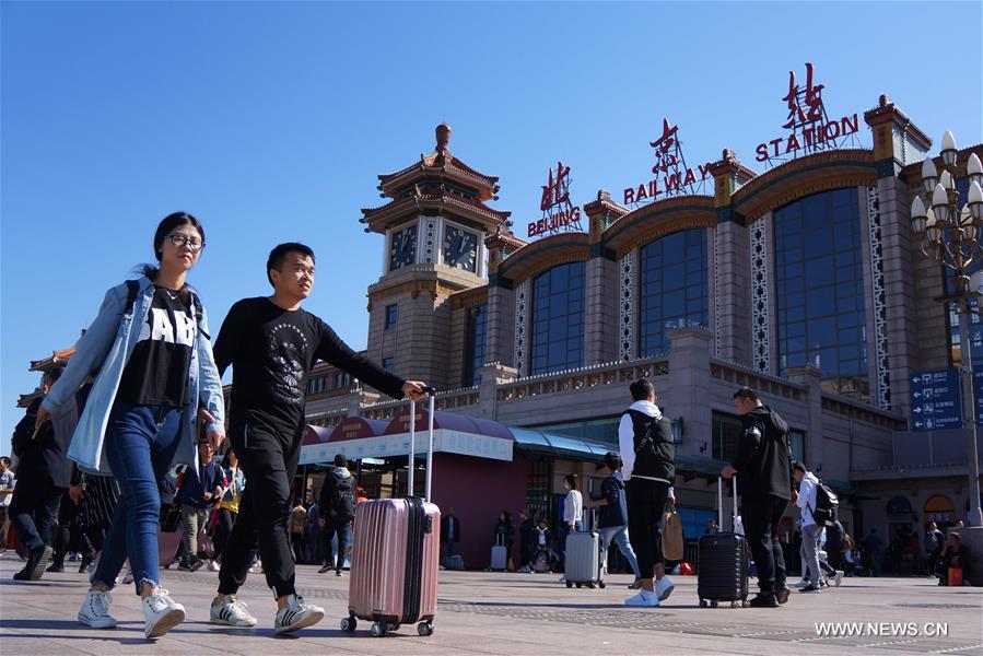 Chine : pic des voyages au dernier jour des congés de la Fête nationale