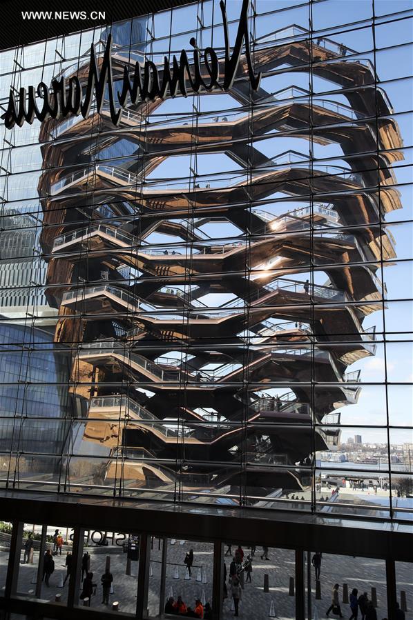L'escalier "Vessel" devient une attraction touristique à New York