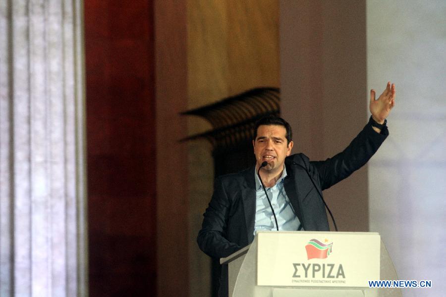 GREECE-ATHENS-POLITICS-GENERAL ELECTIONS-SYRIZA