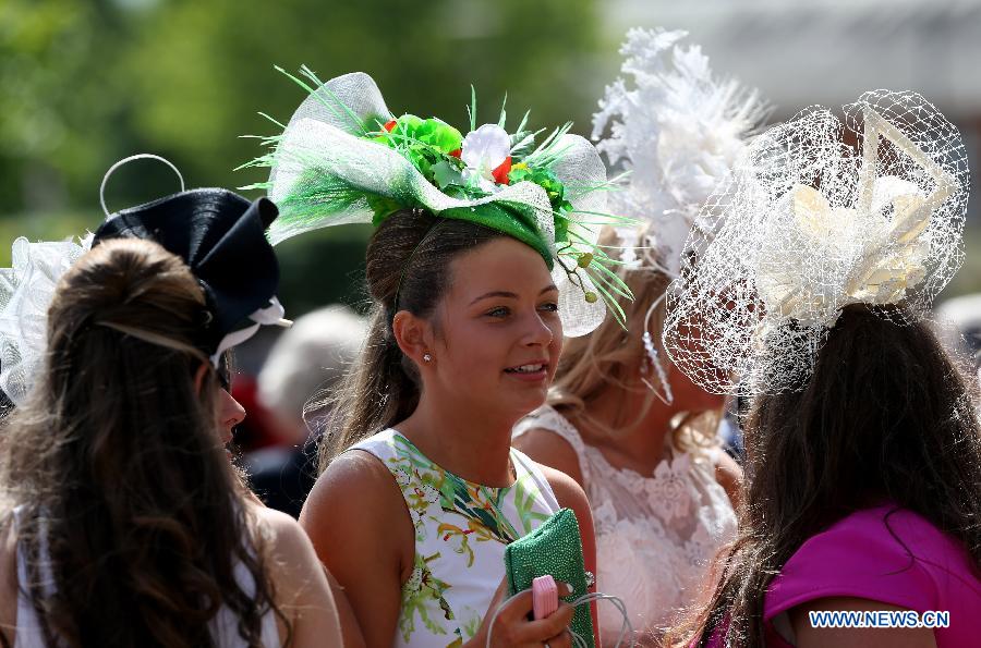 BRITAIN-LONDON-HORSE RACING-ROYAL ASCOT-FASCINATOR