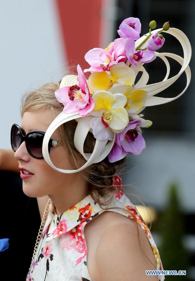 BRITAIN-LONDON-HORSE RACING-ROYAL ASCOT-FASCINATOR