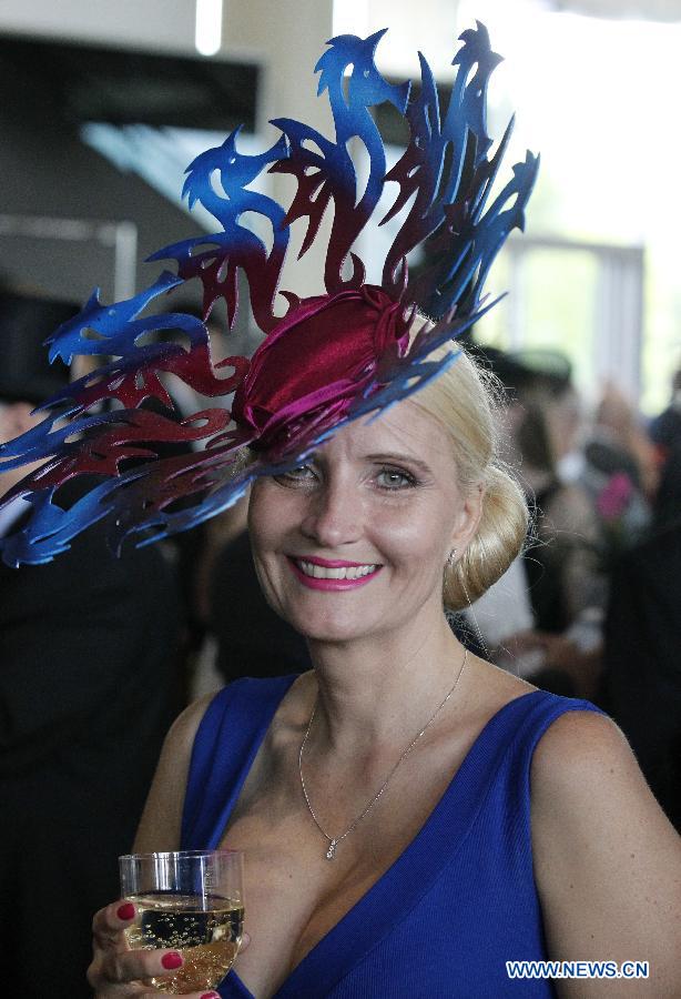 BRITAIN-LONDON-HORSE RACING-ROYAL ASCOT-FASCINATOR