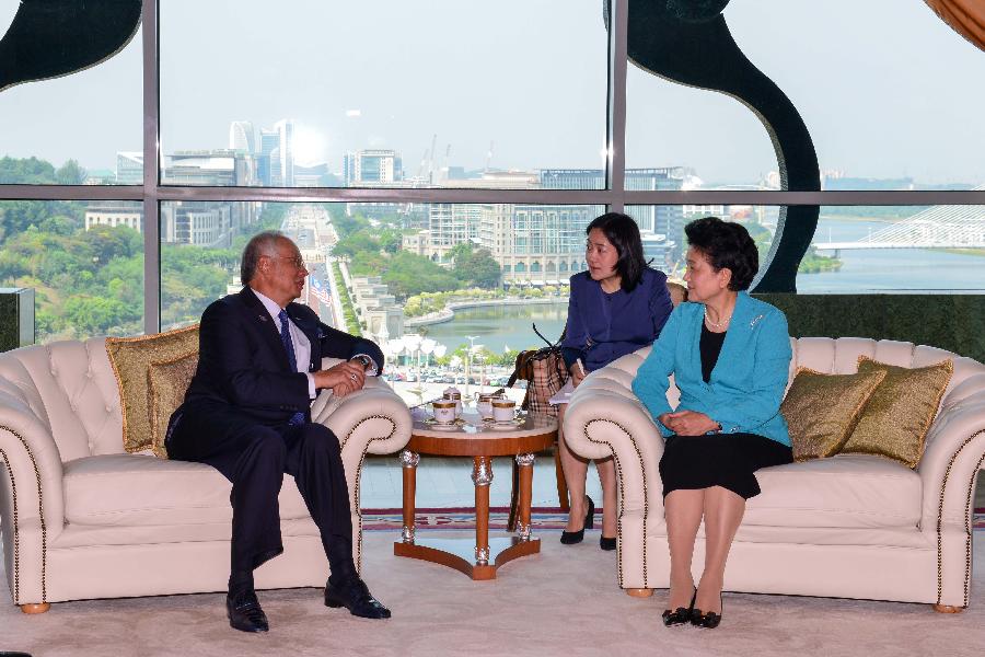 （XHDW）（2）刘延东会见马来西亚总理纳吉布