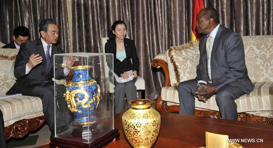 GUINEA-CONAKRY-CHINESE FM-VISIT
