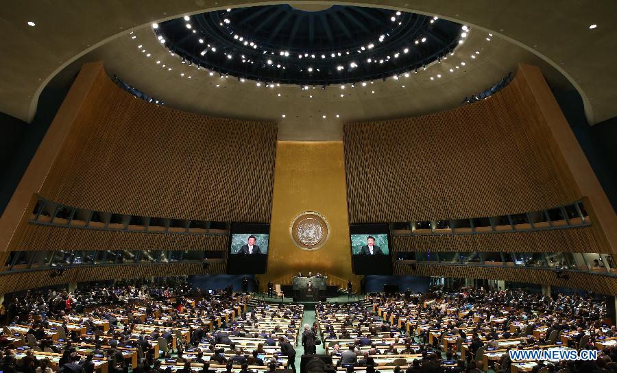 （XHDW）（1）习近平出席第70届联合国大会一般性辩论并发表重要讲话