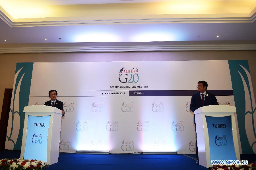 TURKEY-ISTANBUL-G20-TRADE MINISTERS MEETING