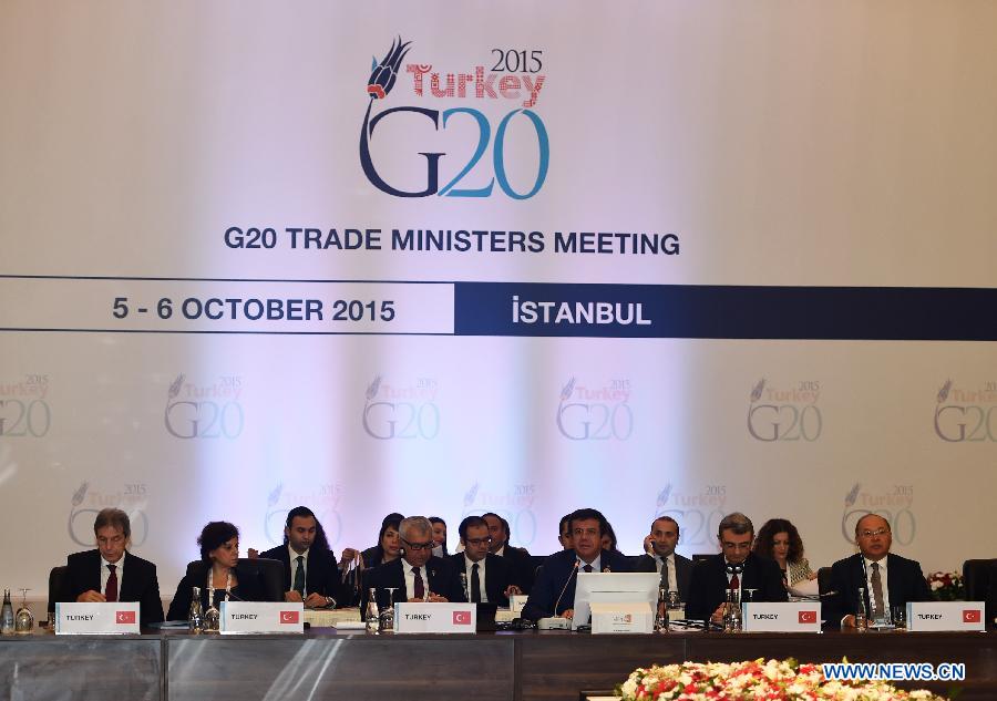 TURKEY-ISTANBUL-G20-TRADE MINISTERS MEETING