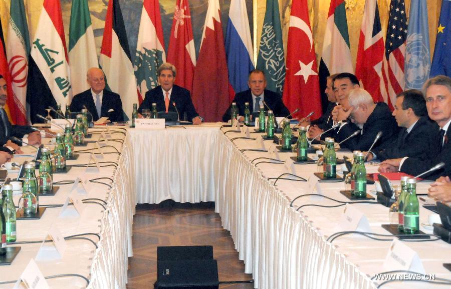 (国际)(1)叙利亚问题外长级多边会谈在维也纳举行