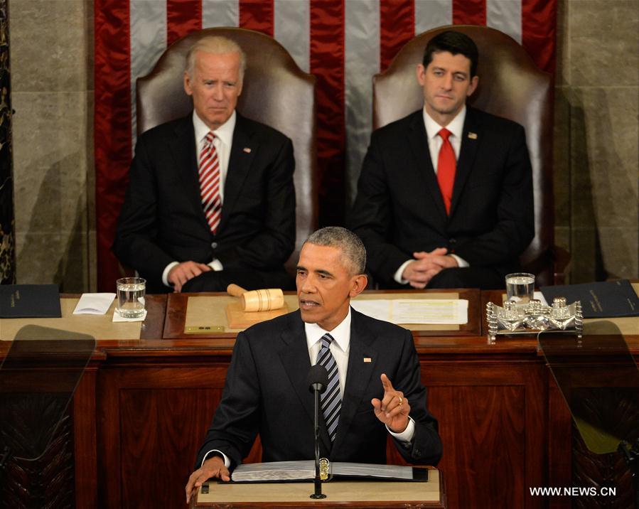 （国际）（2）奥巴马在国会发表国情咨文演说