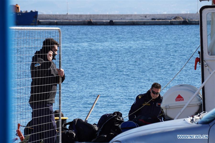 （国际）（1）希腊海域两艘难民船倾覆41人丧生