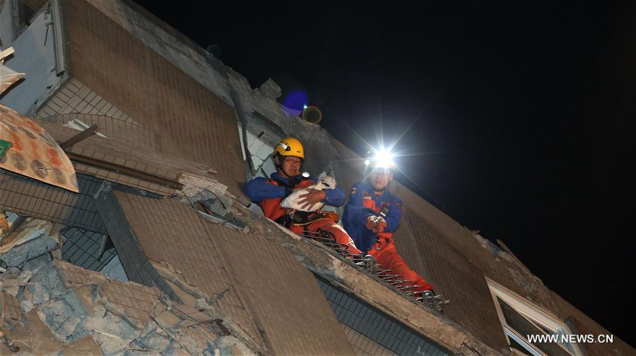 #（新华直击）（7）台湾高雄发生6.7级地震