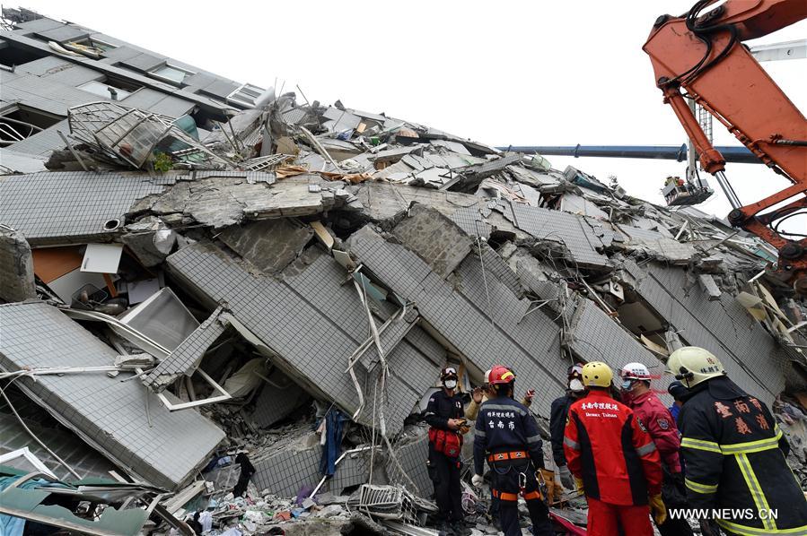 （高雄地震）（2）台湾南部地震已造成5人死亡 