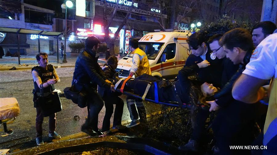（国际）（4）土耳其首都安卡拉发生爆炸致27死75伤