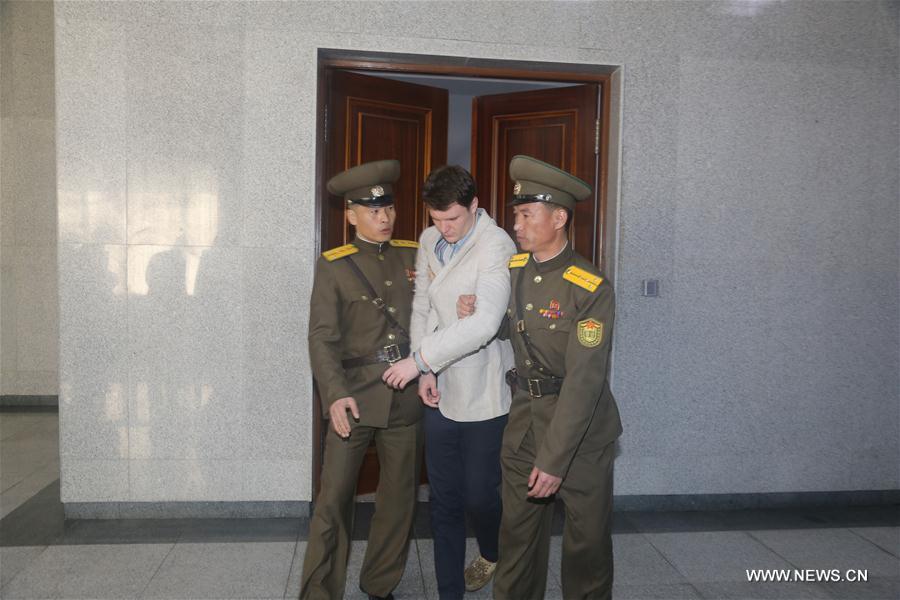 （国际）（2）朝鲜判处美国大学生15年劳动教养