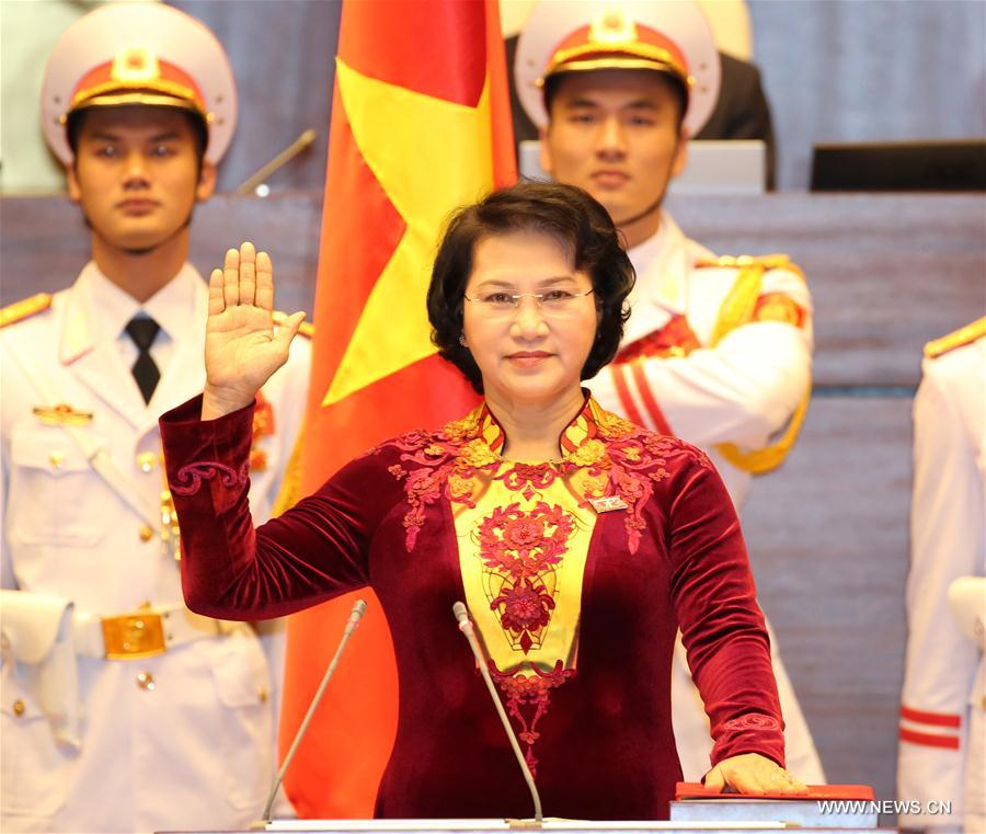 （XHDW）（1）越南国会选举产生第一位女国会主席 