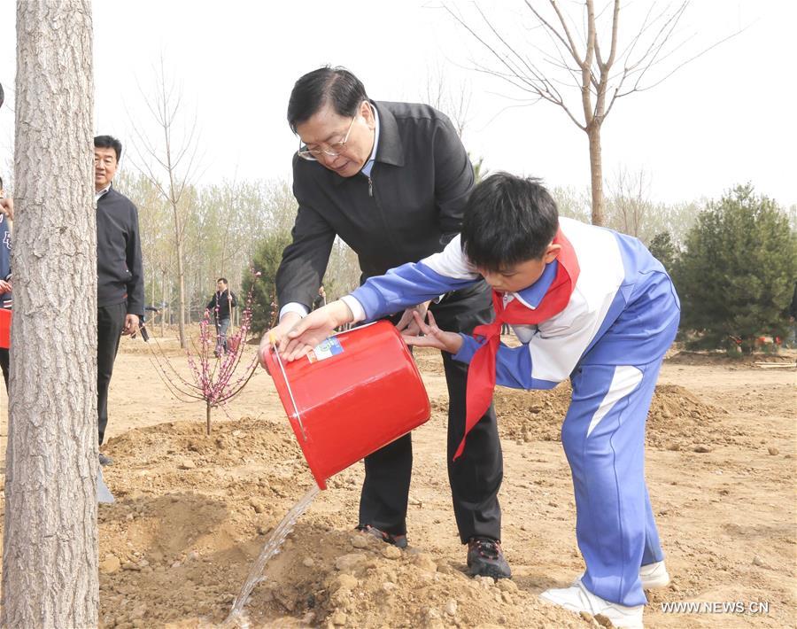 CHINA-BEIJING-LEADERS-TREE PLANTING (CN) 