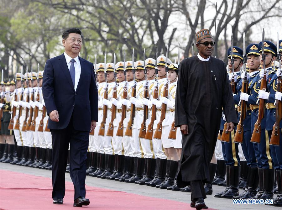 CHINA-BEIJING-XI JINPING-NIGERIAN PRESIDENT-TALKS (CN)
