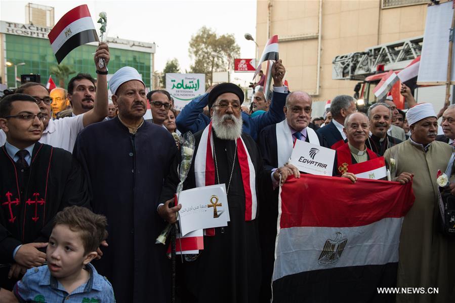 Egypte : hommage aux victimes du vol MS804