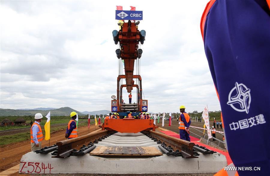 Construction d'une ligne ferroviaire par la Chine au Kenya