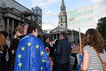 Brexit : manifestation des opposants à Londres en photos