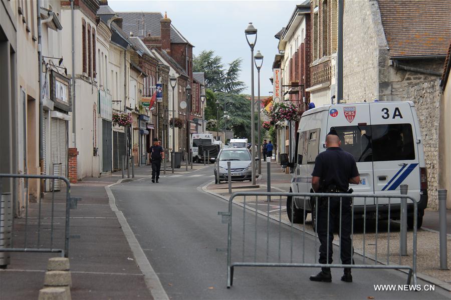 (国际)(3)法国北部一教堂发生人质劫持事件3人死亡