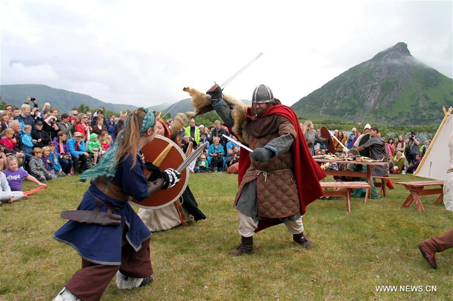 Festival viking en Norvège 