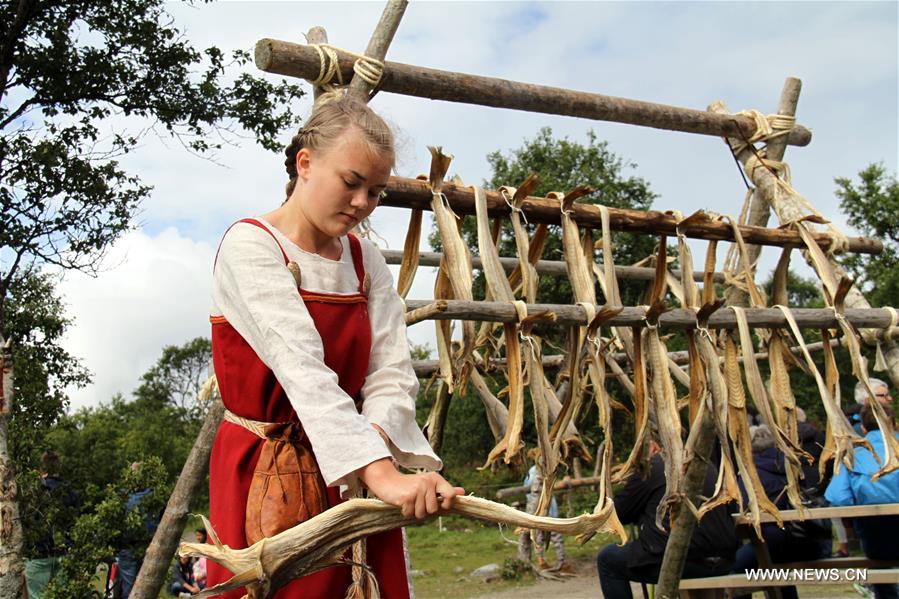 Festival viking en Norvège