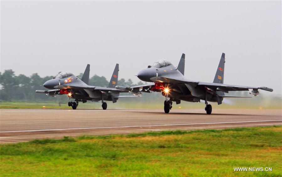 （图文互动）（1）中国空军多型主战飞机赴南海战斗巡航