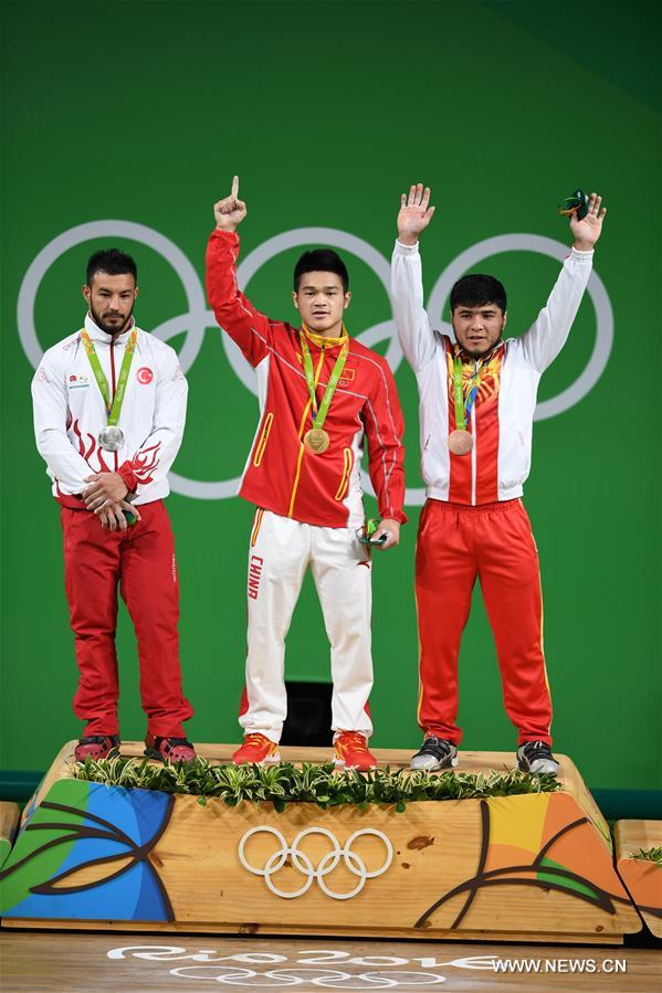 JO de Rio : l'haltérophilie catégorie des moins de 69 kg