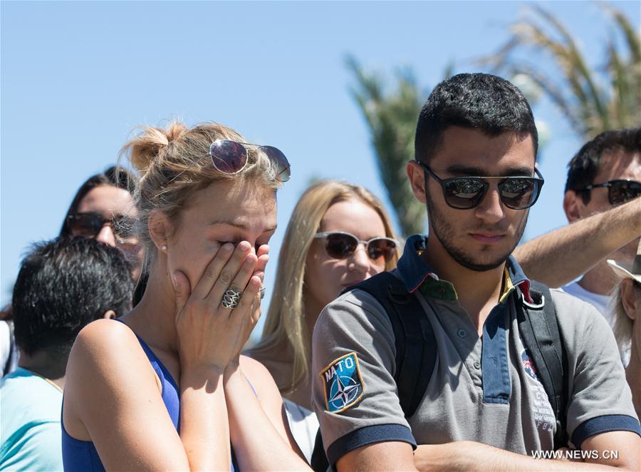 France : hommage aux victimes de l'attaque de Nice