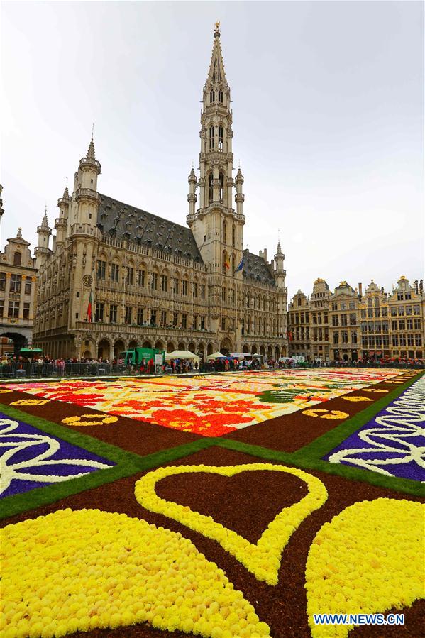 BELGIUM-BRUSSELS-FLOWER CARPET