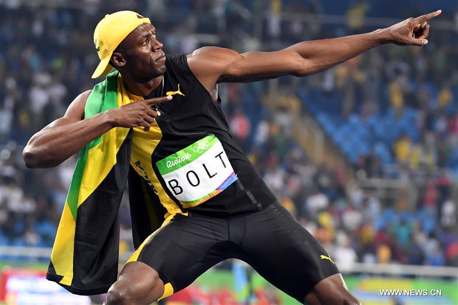 JO 2016 Usain Bolt sacré pour la troisième fois champion olympique du
