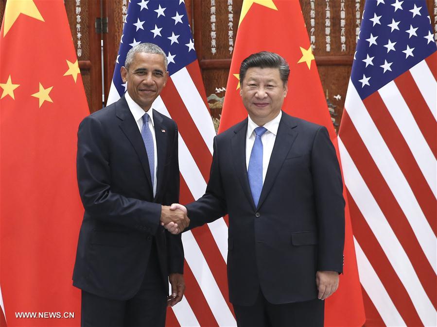 (G20 SUMMIT)CHINA-HANGZHOU-XI JINPING-US-OBAMA-MEETING(CN)