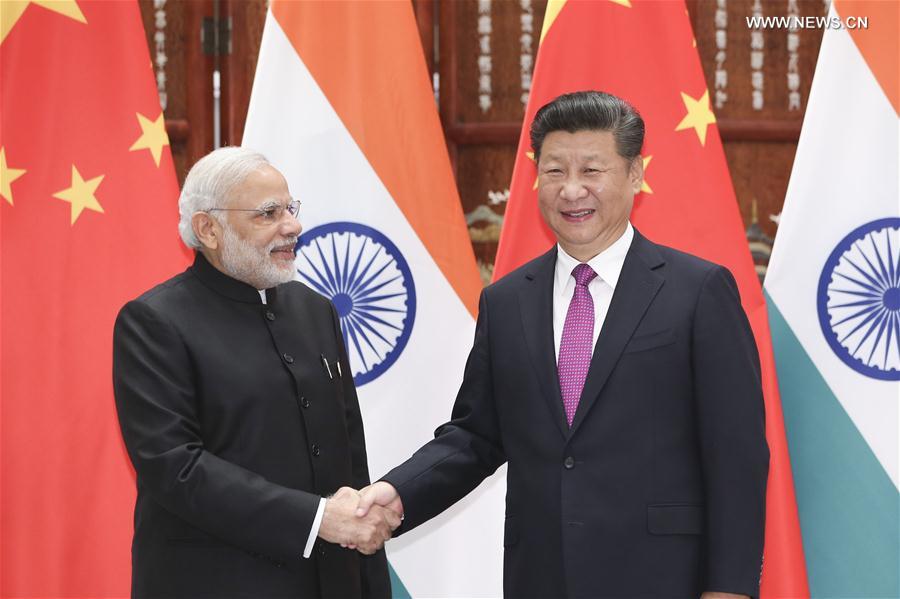 （杭州G20·时政）习近平会见印度总理莫迪