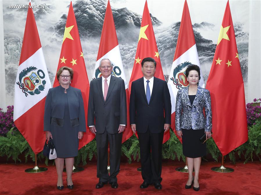 CHINA-PERU-XI JINPING-PRESIDENT-TALKS (CN)