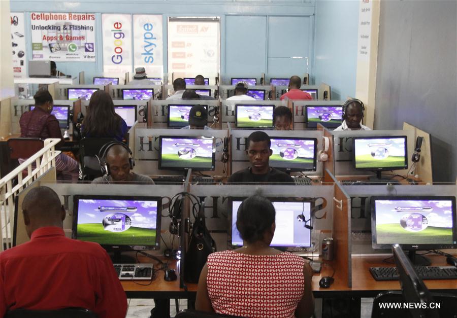 Cybercafés en Afrique subsaharienne 