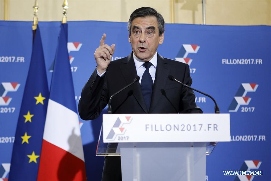 FRANCE-PARIS-FRANCOIS FILLON-PRESIDENTIAL ELECTION-CONSERVATIVE PRIMARY-WINNING