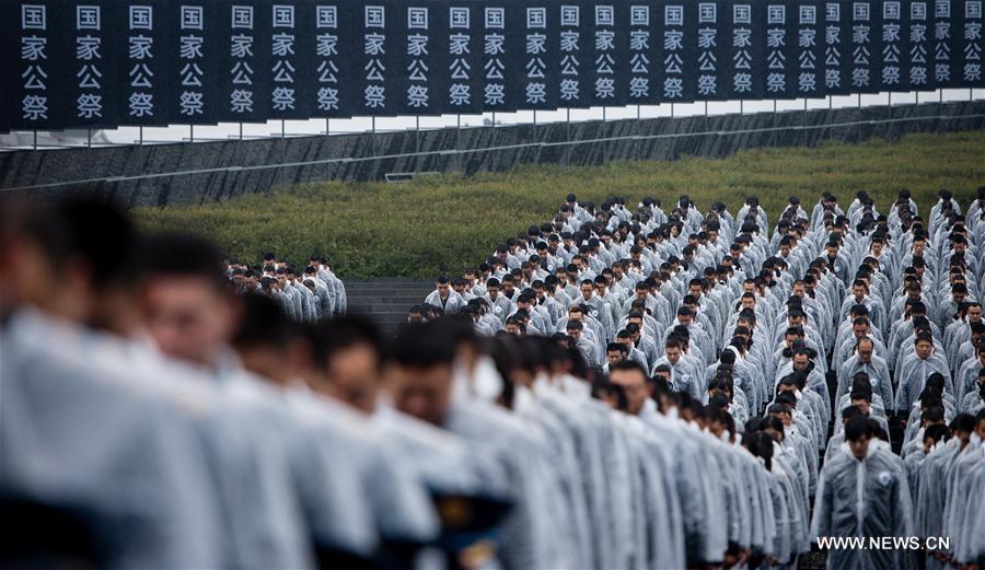 Chine : cérémonie à la mémoire des victimes du massacre de Nanjing