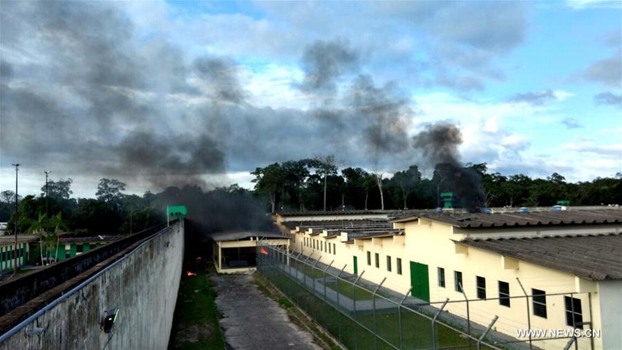 （国际）（1）巴西发生监狱暴动至少50人死亡