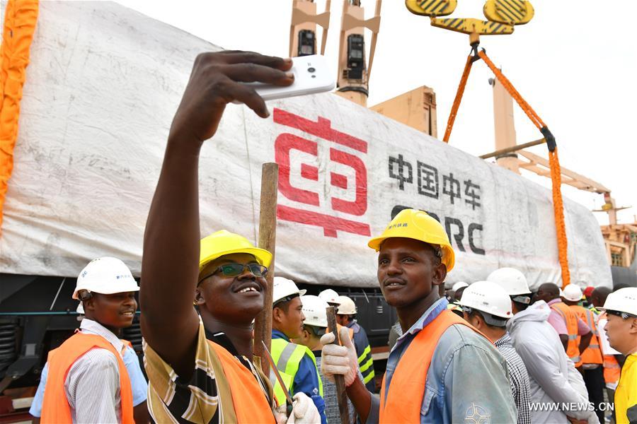 Kenya : arrivée du premier lot de locomotives de la Chine