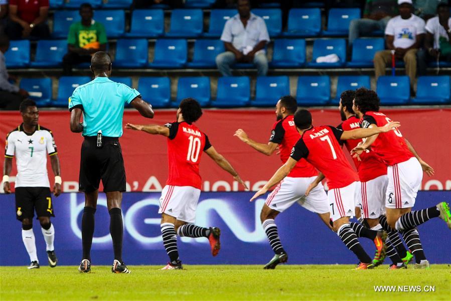 Coupe d'Afrique des nations 2017 : l'Egypte se qualifie pour les quarts de finale