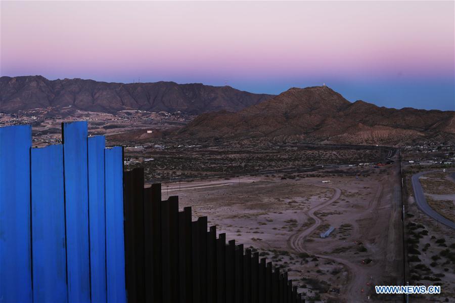 Mur frontalier entre le Mexique et les Etats-Unis